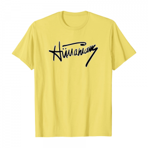 Humanians Graffiti Type The Humanians T Shirt Men Lemon