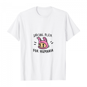 Social Flex For Humania The Humanians T Shirt Men White